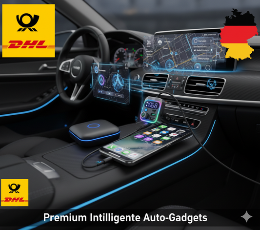 Auto Ladegerät mit Bluetooth 5.3 – Schnellladen und Musik genießen