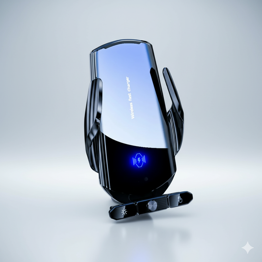 Magnetischer Handyhalter mit Wireless Charging fürs Auto