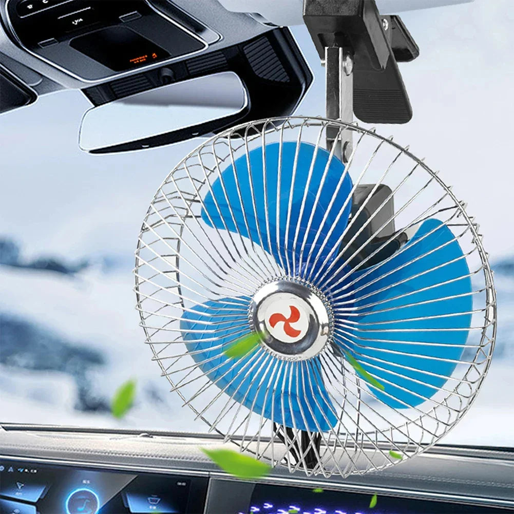 12/24V Clip-Auto-Lüfter – Leise & Stark - Kauftronik