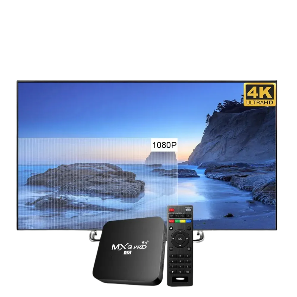 4K Android TV Box – Dual-WLAN, Android 10, 3D Media Player - Kauftronik