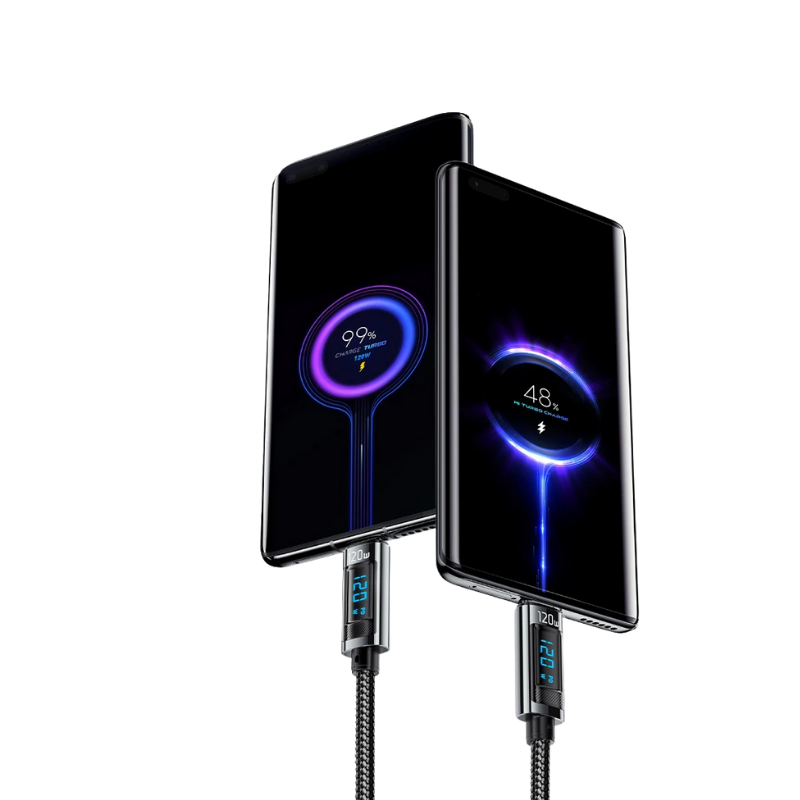 Schnelllade-Kabel mit LED-Anzeige™ (120W) - Kauftronik