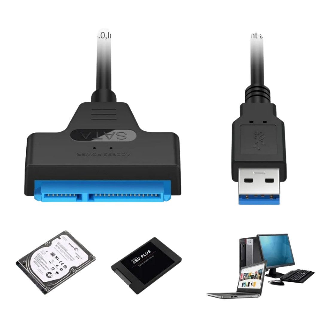 Schnellverbindung SATA-USB Kabel