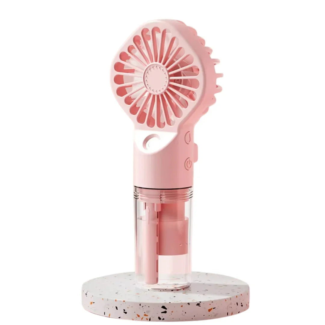 Erfrischender Handventilator mit Nebelfunktion - Kauftronik
