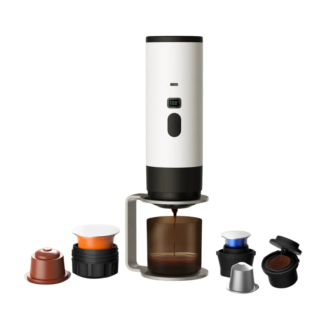 3-in-1 Reise-Kaffeemaschine für Kapseln & Pulver - Kauftronik