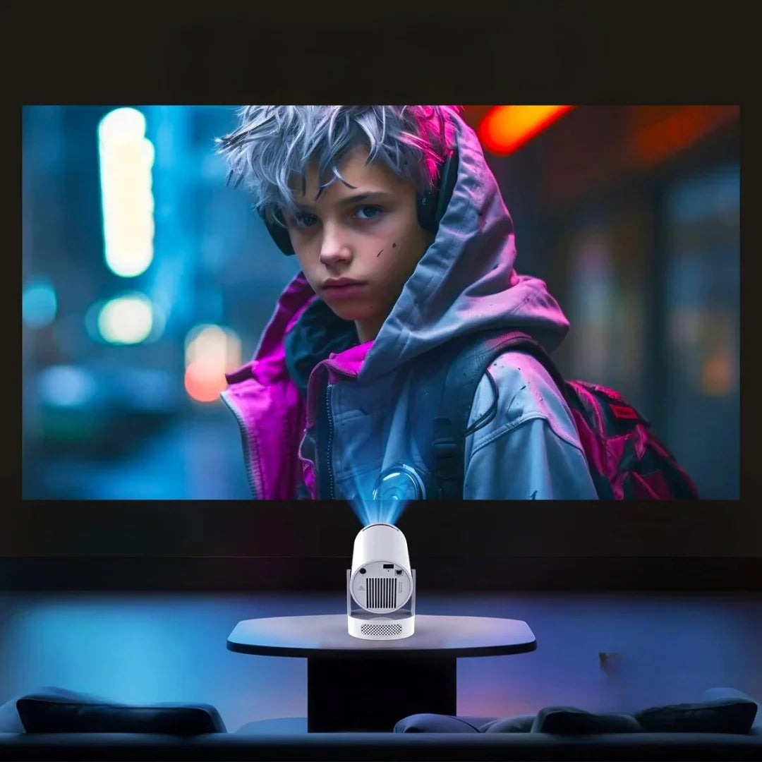 Mini Beamer HY300 Pro: Smart-Projektor mit 290 ANSI