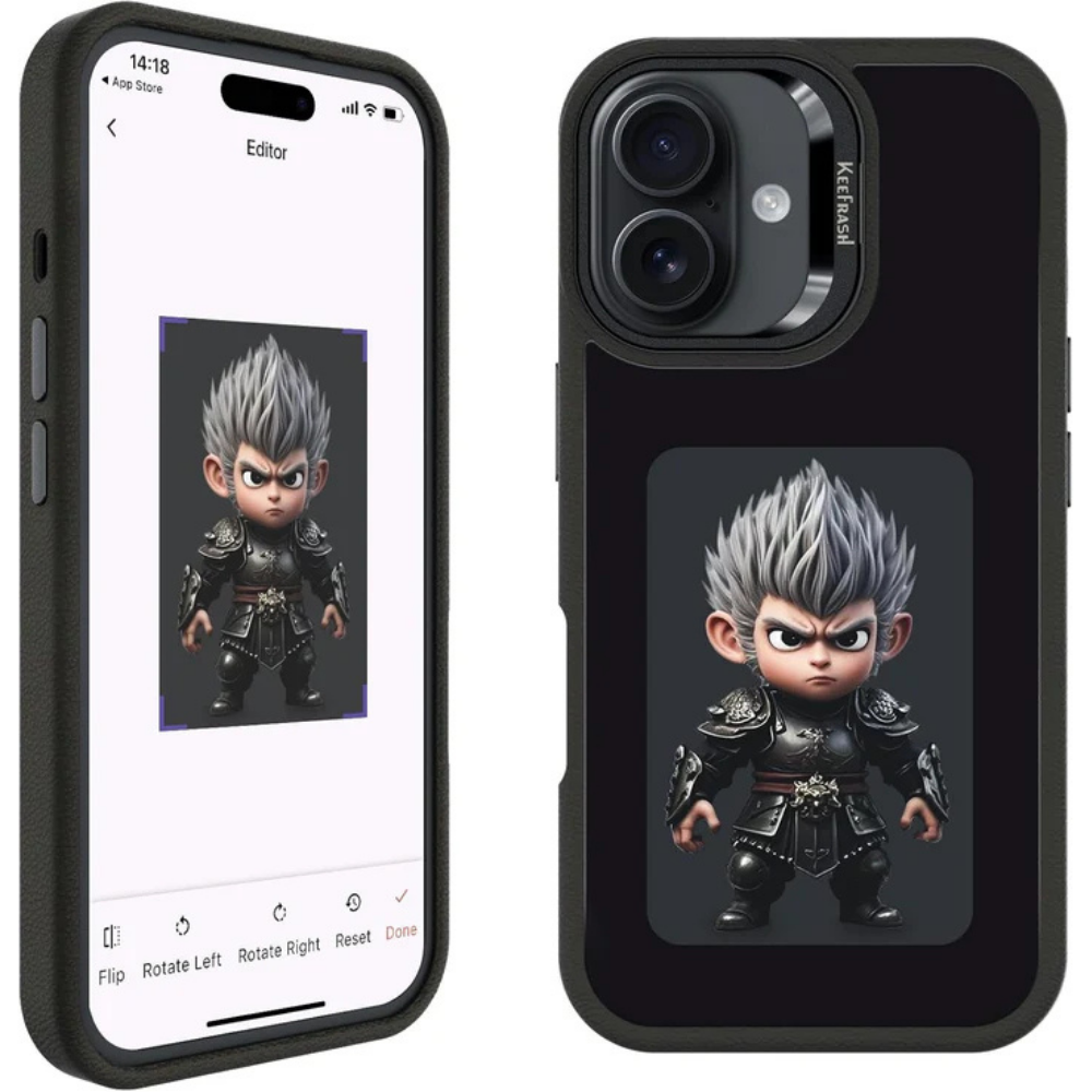 NFC E-Ink iPhone Case – 4 Farben, DIY, Akkufrei