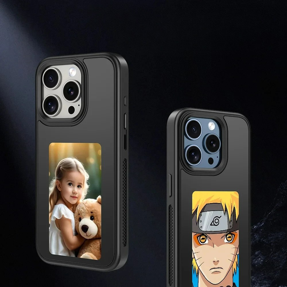 NFC E-Ink iPhone Case – 4 Farben, DIY, Akkufrei