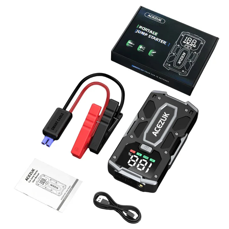 Premium Auto-Starthilfe Powerbank - Kauftronik