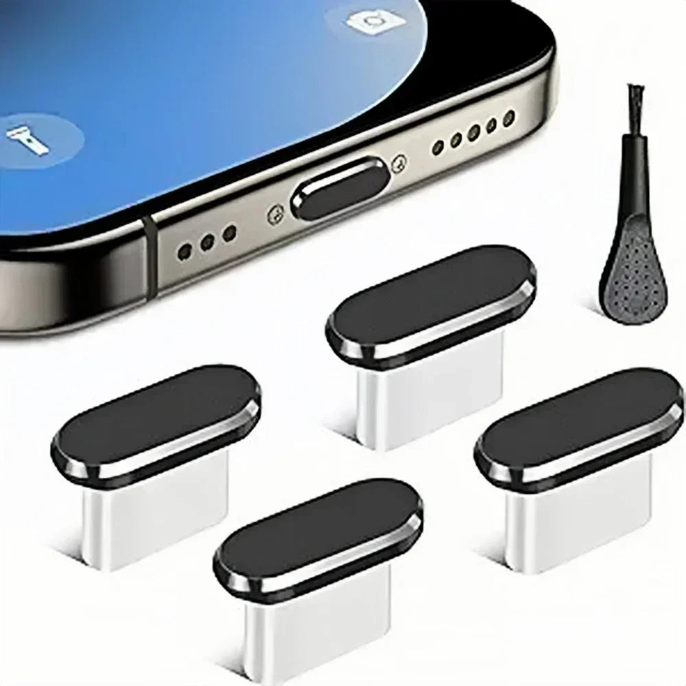 Premium USB-C Staubschutzset mit Reinigungsbürste - Kauftronik