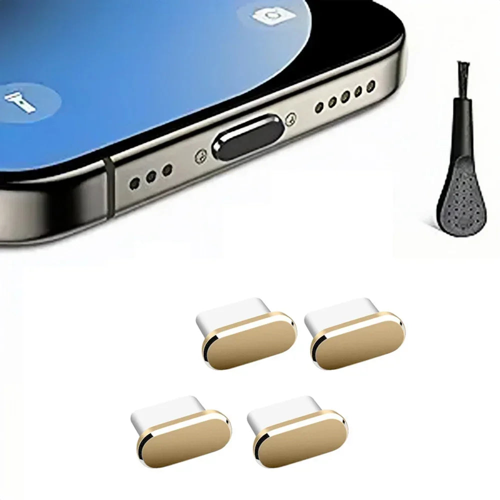 Premium USB-C Staubschutzset mit Reinigungsbürste - Kauftronik