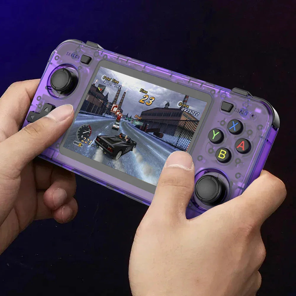 Neue R36H Retro Handheld-Konsole mit 3,5 Zoll IPS-Display