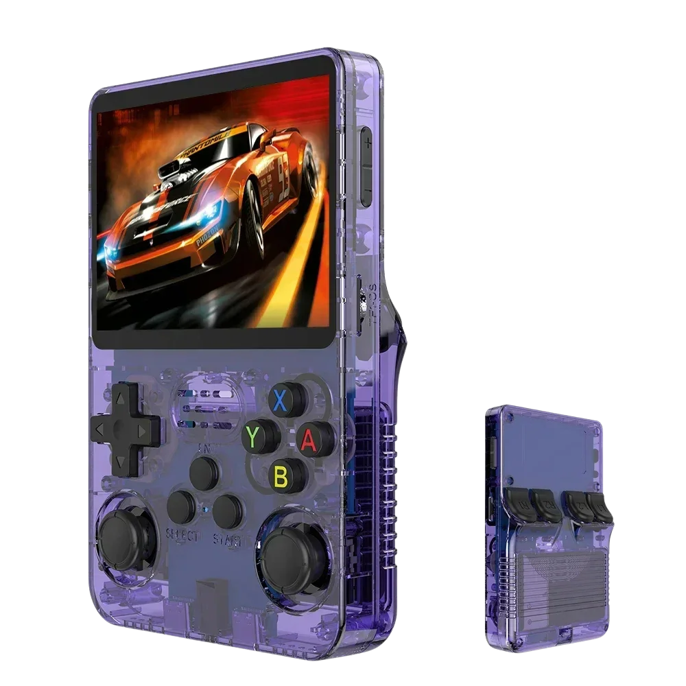 R36S Retro Handheld-Konsole – 128GB/64GB, 3,5'' IPS, Linux - Kauftronik