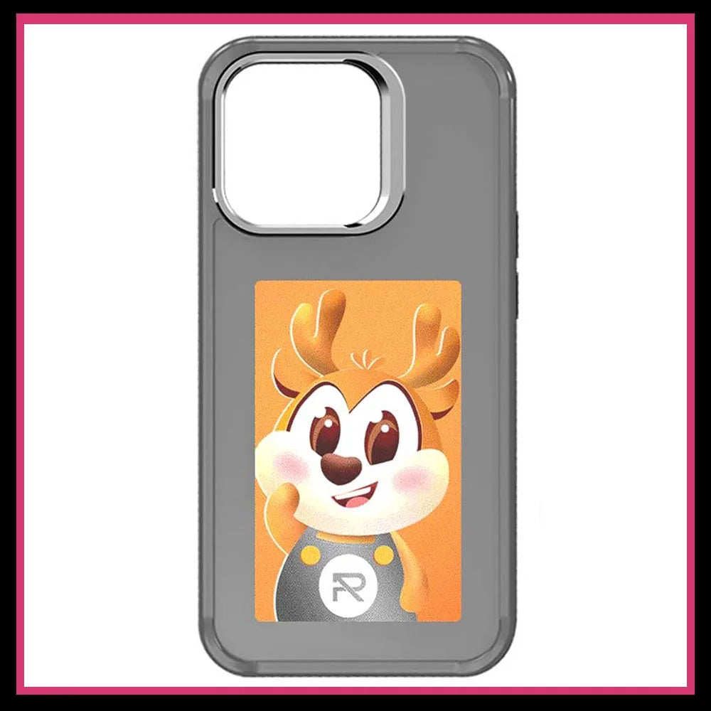 NFC E-Ink iPhone Case – 4 Farben, DIY, Akkufrei