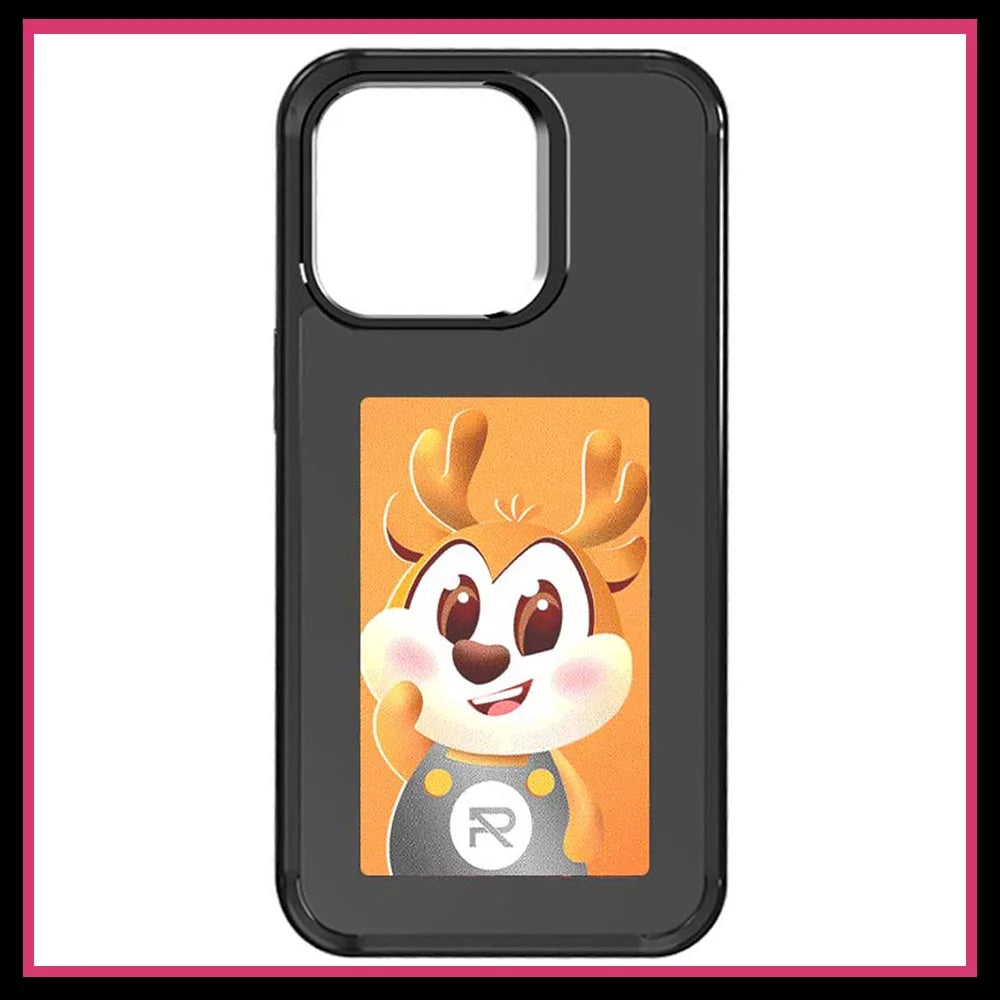 NFC E-Ink iPhone Case – 4 Farben, DIY, Akkufrei