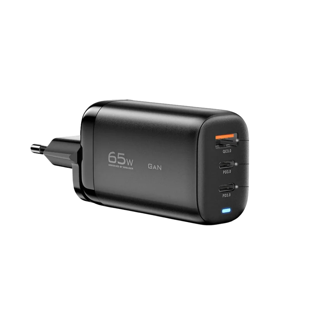 Schnellladegerät 65W mit 3 USB-C Ports - Kauftronik