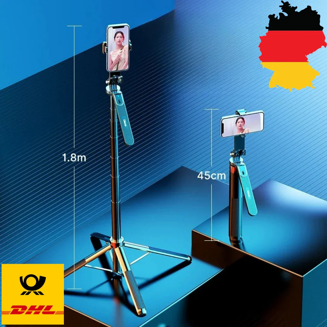 Ulanzi MA09 1,8 m Selfie-Stick mit Bluetooth & Stativfunktion - Kauftronik