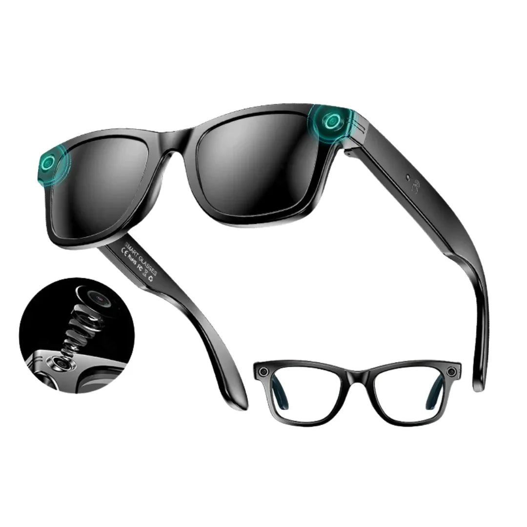 Smart Bluetooth Musikbrille – Telefonieren, Musik hören & Aufnehmen mit Stil