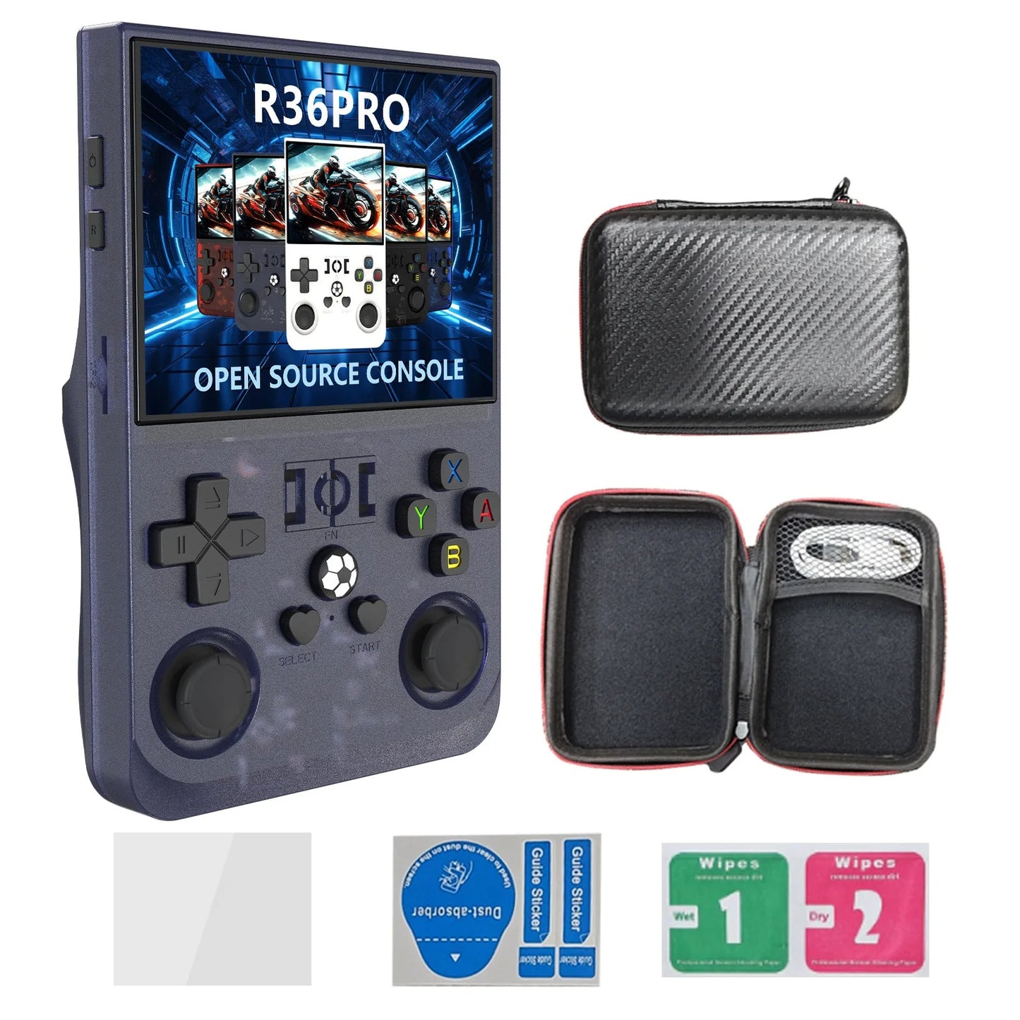 2025 R36S Pro Spielkonsole Retro 128 GB Consola R36s R36 S R36h Rs36s K36 Konsole Console Jeux GamBoy Max VideospielHandheld