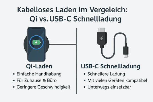 Qi vs USB-C: Welche Schnellladung ist besser? - Kauftronik