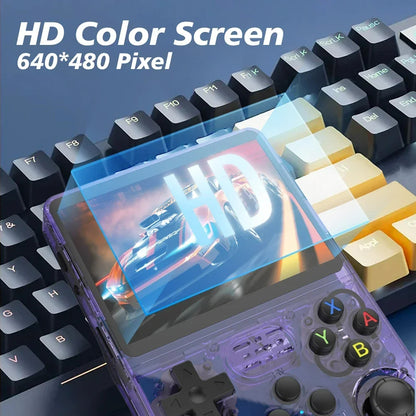 R36S Retro Handheld-Konsole – 128GB/64GB, 3,5'' IPS, Linux