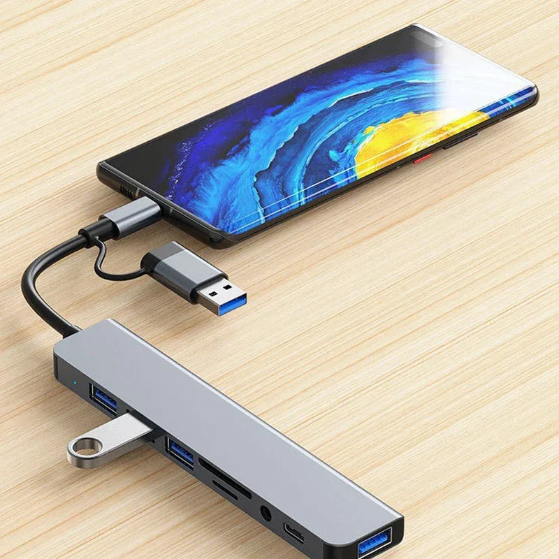 All-in-One USB-C Docking Station für Laptop & MacBook - Kauftronik
