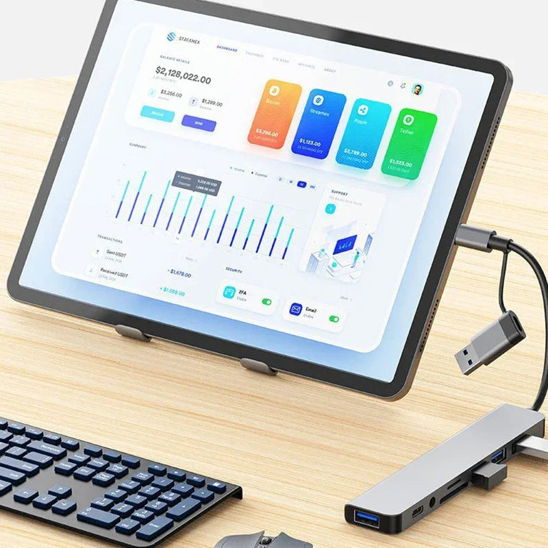 All-in-One USB-C Docking Station für Laptop & MacBook - Kauftronik