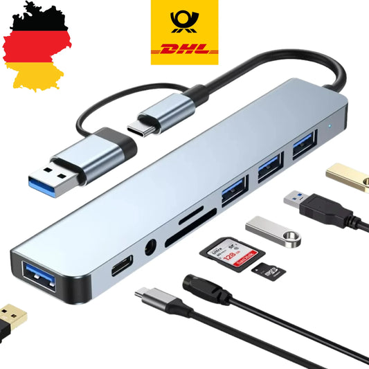 All-in-One USB-C Docking Station für Laptop & MacBook - Kauftronik
