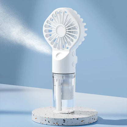 Erfrischender Handventilator mit Nebelfunktion - Kauftronik