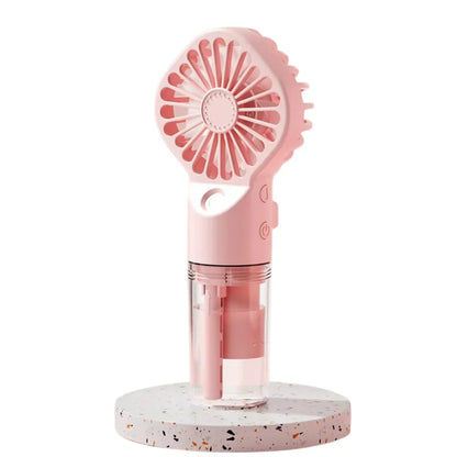 Erfrischender Handventilator mit Nebelfunktion - Kauftronik