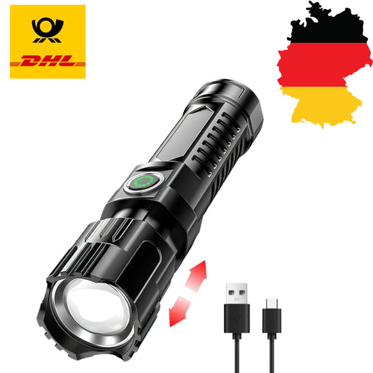 Hochleistungs-Taschenlampe - Kauftronik