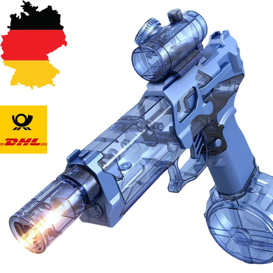 PowerBlaster – Elektrische Wasserpistole mit Lichteffekten - Kauftronik