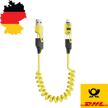 Premium 4-in-1 Schnellladekabel - Kauftronik
