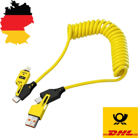 Premium 4-in-1 Schnellladekabel - Kauftronik