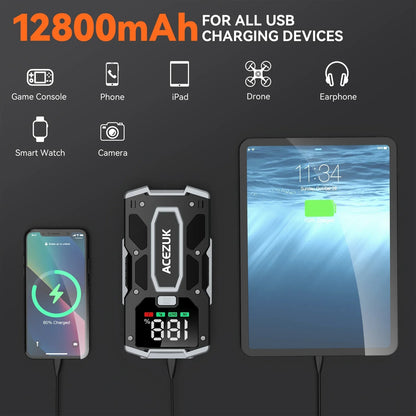 Premium Auto-Starthilfe Powerbank - Kauftronik