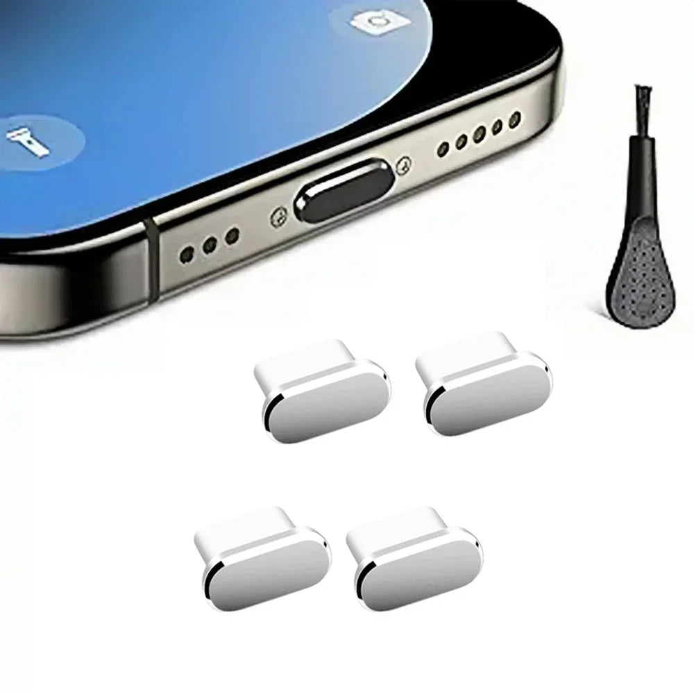 Premium USB-C Staubschutzset mit Reinigungsbürste - Kauftronik