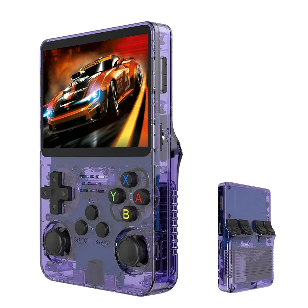 R36S Retro Handheld-Konsole – 128GB/64GB, 3,5'' IPS, Linux