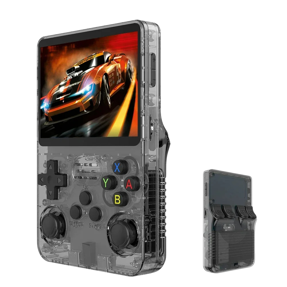R36S Retro Handheld-Konsole – 128GB/64GB, 3,5'' IPS, Linux