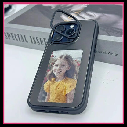 NFC E-Ink iPhone Case – 4 Farben, DIY, Akku­frei