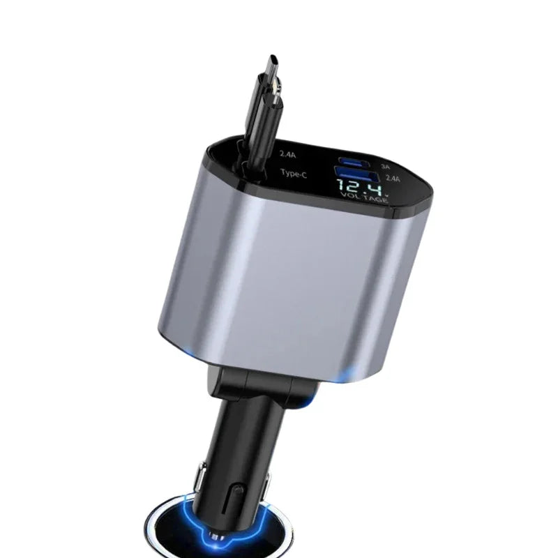 Schnelllade-Autoladegerät mit Kabel - Kauftronik