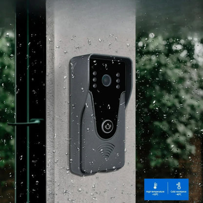 Drahtlose 1080P Video-Türklingel mit Fernentriegelung